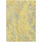 Homeroots 5' X 8' Yellow Purple And Green Abstract Washable Indoor Outdoor Area Rug 600331 - alternate 8