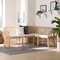 Bali & Pari Aysi Bohemian Light Honey Rattan 2-Piece Dining Nook Bench Set 258-14178-14179-ZORO - alternate 10