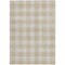 Homeroots 9' X 12' Beige And Gray Plaid Washable Indoor Outdoor Area Rug 595371 - alternate 9