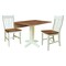 Whitewood Industries Rectangular Drop Leaf Dining Tables, 36 in W, 30 in L, 36 in H K79-36SDP-C61-2 - alternate 4