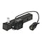 Safetywhips Warning Whip Mount, Black, Steel, 12.25 Length, 107db Backup Alarm, 7 Way power plug connector HM1NPA - alternate 1
