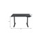 Homeroots Adjustable Black Wood and Stainless Steel Standing Desk 723775 - alternate 7