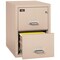 Fireking 2 Drawer, 2 Hr Fire & Impact Rated, Vertical, 31" depth Letter Champagne 2-1929-2CH - alternate 3