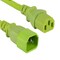 Sanoxy 6ft 18 AWG Computer Power Extension Cord IEC320 C13 to IEC320 C14, Green SNX-CBL-LDR-PW131-4206 - alternate 1
