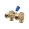Mueller Industries Washing Machine Shut-Off Valve, Heavy-Duty, Brass VWMDUAF3 - alternate 5
