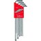 Eklind Ball End Hex Key Set, 22-Piece, Steel, Nickel-Plated 17322 - alternate 4