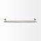 Homeroots 35in White and Natural Wood Indoor Outdoor Tray With Handles 376044 - alternate 6