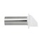 Lambro 224WS Hood Vent, 6.49 in W Hood, 4.81 in H Hood, 4 in Duct, Plastic Hood, White Hood 224W/S - alternate 5
