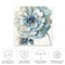 Trademark Fine Art Outdoor Canvas Art - Lisa Audit 'Indigold VII' Wall Art for Patios, or Gardens WAP0536-OC3535WR - alternate 6