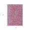 Homeroots 10' X 14' Pink And Lavender Medallion Washable Indoor Outdoor Area Rug 616291 - alternate 6