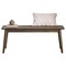 Alaterre Furniture Calais Dining Mid Century Modern 46" Solid Wood Dining Bench Entryway Bench w/ Minimalist Design ANCA0310 - alternate 9