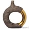 Uniquewise 11-inch Resin Ring Open Circle Design Vase Decorative Centerpiece with Artistic Style, Small QI004842.S - alternate 1