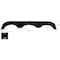Icon Triple Axle Fender Skirt FS2815 for Forest River - Black 12815 - alternate 2