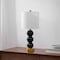 Jonathan Y February 21" Glass/Metal LED Table Lamp, Black/Brass Gold JYL1021E - alternate 7