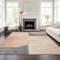 Homeroots 3' X 5' Coral Peach And Gray Abstract Washable Indoor Outdoor Area Rug 582896 - alternate 8