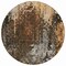 Homeroots 8' Brown And Copper Round Abstract Washable Indoor Outdoor Area Rug 577237 - alternate 6