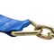 Mytee Products 4in x30ft Kinedyne Winch Strap w/Chain Anchor - WLL 5400 lbs HD Blue 4in Tie Down Straps w/Hook WS430B-C-K - alternate 7