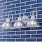 Jonathan Y Frisco 26.5" 3-Light Farmhouse Industrial Iron Shade Vanity, Chrome JYL7483A - alternate 9