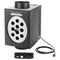 Magic Heat MH-6R Heat Reclaimer, 8000 to 30000 Btu, Black, For 6 in Bottom Crimp Chimney Systems MH-6R - alternate 1