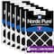 Nordic Pure 20x24x4 Pure Carbon Pleated Air Filter, High Capacity, MERV 8, 6 PK 20x24x4PCP-6 - alternate 1