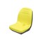 Uni Pro KM 229 Bucket Seat, Yellow Vinyl 8775 - alternate 1