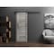 Sartodoors Sturdy Barn Door Grey 32x80 Solid Core Modern Interior QUADRO4088BD-B-NEB-32 - alternate 1
