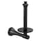 Delta Delta Dorval Vertical Toilet Paper Holder, Black 756505-BL - alternate 2