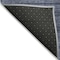 Homeroots 5' X 8' Navy Blue And Gray Striped Washable Indoor Outdoor Area Rug 588101 - alternate 8