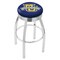 Holland Bar Stool Co 30" Chrome Marquette Swivel Bar Stool, Accent Ring L8C3C30Mrqtte - alternate 1