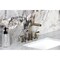 Kingston Brass Widespread Bathroom Faucet with Knurled Handle and Brass Pop-Up, Antique Brass FSC895KNLAB - alternate 6