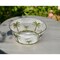 Homeroots 10" Clear and Green Palm Tree Acrylic Round Salad Bowl 520904 - alternate 8