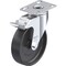 Zoro Select Plate Caster, Swivel, 6 5/8"H LKPA-POA 125G-FI - alternate 1