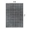 World Rug Gallery Bohemian Stripe Lines Washable Non Slip Area Rug 5 ft x 7 ft Black WR68BLACK5X7 - alternate 10