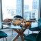 Fab Glass And Mirror 54in Round 1/2in in Thick Tempered Flat Edge Polish Glass Table Top, 54inCH, Clear, Wall Mirro T-54RD12MMFLTE0 - alternate 6