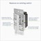Leviton Decora CFL/LED White/Ivory/Light Almond Color Change Kit Slide Dimmer Switch R60-IPL06-10M - alternate 8