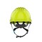 Jsp Short Brim Safety Helmet w/HDPE Shell, 4-Point Chinstrap, 6-Point Suspension, Wheel Ratchet Adj. 280-EV6252S-CH-LY - alternate 5