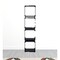 Homeroots 79" Brown Manufactured Wood Four Tier Etagere Bookcase 490161 - alternate 4