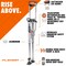 Surpro Double-Sided Drywall Stilts, Aluminum Base, 21 in - 31 in Height, QuadLock Contractor-Grade Stilts S2X-A-2131 - alternate 5