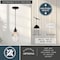 Vaxcel Milano Bronze Mini Pendant Ceiling Light Amber Fog Glass P0277 - alternate 6