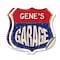 Signmission Gene's Garage, 6 inch X 6 inch, Vinyl Decal, 2PK SHI-D-2PACK-6-383-GENE - alternate 1