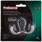 Prosource Coat and Hat Hook, 22 lb, 2-Hook, 7/8 in Opening, Zinc, Chrome 23263CHB3L-PS - alternate 3
