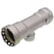 Viega MegaPressG tee P1 1.25 P2 1.25 FPT 0.75 carbon steel zinc-nickel coating 25506 - alternate 3