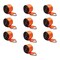 Mytee Products Winch Straps 4inx30ft High Abrasion Orange Tie Down w/Delta Ring 6670 lbs WLL, 10PK WS430A-Dx10 - alternate 9
