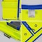 Dome75 Hi-Vis Heavy Duty Safety Vest MD Class ANSI/ISEA 107-2020 Class 2 , Reinforced Front Zipper 1 OV6124 - alternate 8