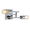 Jonathan Y Turing 18.7" 2-Light Metal LED Wall Sconce, Chrome JYL7456A - alternate 20