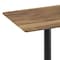 Flash Furniture Commercial 30x24 Natural HPL Tabletop with Black Table Height X Base ST-REC2430-NAT-T2222-GG - alternate 10