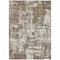 Homeroots 9' X 12' Brown And Beige Abstract Washable Indoor Outdoor Area Rug 597942 - alternate 8
