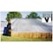 Mytee Products 33 ft x 54 ft Heavy Duty 8oz Hay Tarps Silver Black 14.5 mil Waterproof HT33-54 - alternate 8