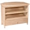 International Concepts Mission Corner EnteRTAinment / TV Stand, Unfinished TV-27 - alternate 1