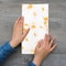 Smarty Had A Party White with Gold Paint Splatter Paper Dinner Napkins 600 Napkins, 600PK 3192-CASE - alternate 1